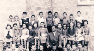 Πέμπτη, έκτη Δημοτικού σχολείου Κολιρίου 1956